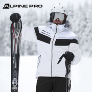 阿尔派妮男士情侣款冬季双板单板滑雪上衣外套防水防风保暖滑雪服