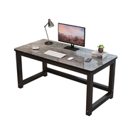 钢化玻璃电脑桌办公桌卧室客厅写字桌简约现代小户型台式商用书桌