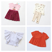 外贸原单夏季女童韩系小衫，婴幼儿宝宝可爱连衣裙杂款