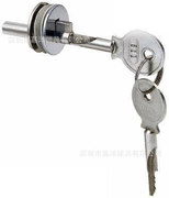 玻璃柜锁 橱柜门锁 展柜锁 橱窗锁 玻璃锁 6419