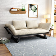 乳胶沙发床1.8两用折叠客厅小户公寓单人办公室午休拆洗羽绒沙发