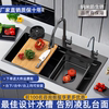 厨房洗菜盆手工大单槽压纹水槽，家用洗菜池，不锈钢洗碗池304洗碗槽