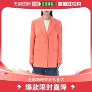 香港直邮潮奢off-white女士灰白色，tomboy单排扣长袖西装外套