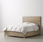 rh美式实木抽屉储物床法式主卧双人床1.5儿童简约现代单人床家具