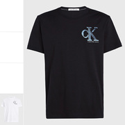 Calvin Klein Jeans CK 男士时尚休闲纯棉圆领短袖T恤 J30J325498