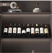 架酒红摆展柜餐瓶酒厅子件质斜感桌示家架面酒柜架意用葡萄创酒放
