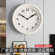 艺术钟表挂钟大气，客厅静音家用时尚时钟，挂墙2023欧式石英钟