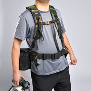 赛富图双肩摄影背带多功能减压腰带镜头筒腰包快悬挂单反相机配件