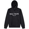 balmain巴尔曼上新男款(新男款，)卫衣时尚，休闲小众黑色卫衣长袖parislogo