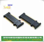 24-6411-067-101-894B M.2插座 NGFF SSD固态硬盘卡槽B-KEY 2.3H