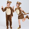 猴子演出服大童动物，表演服幼儿园装扮小猴子捞月，舞蹈连体成人衣服