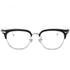 韩版之谦同款眼镜半框成品近视眼镜框男士纯钛复古潮人眼镜架文艺