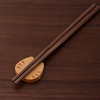 5双装餐具黑胡桃木筷子家用高档木筷高档实木筷日式和风尖头筷