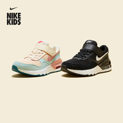 Nike耐克男童AIR MAX SYSTM幼童运动童鞋魔术贴夏轻便DQ0285