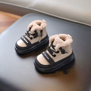 宝宝棉鞋加绒加厚冬季款，学步鞋女婴幼儿鞋子，1岁男童鞋软底雪地靴2