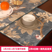 INS欧式布艺美式乡村风新中国风古典风餐垫西餐垫欧式隔热垫定制