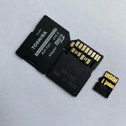 东芝TF转SD4.0卡套 高速卡槽相机卡托U2双排 MicroSD内存卡转接卡