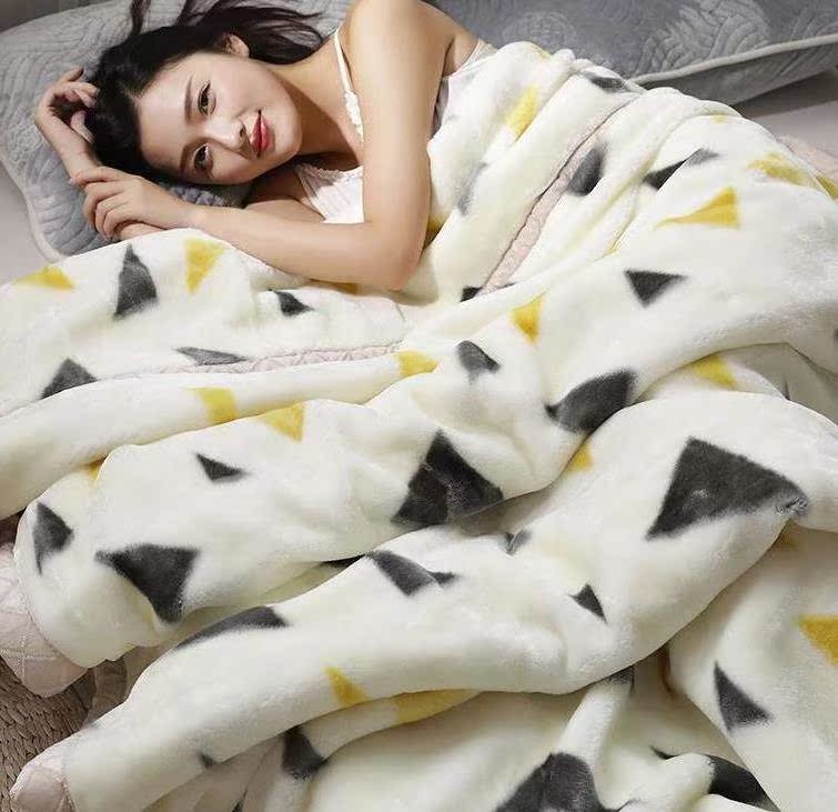 春秋款上下床1.8m两面冬眠法兰绒毛毯加厚双层沙发毯幼儿园枕头被在类目 床上用品, 休闲毯/毛毯/绒毯中 - 来自Buy2taobao.com提供专业的淘宝代购服务