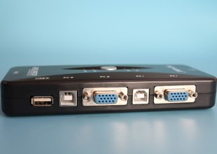 迈拓MT-401UK-CH 4路USB切换器 4口手动切换器 KVM切换器单机