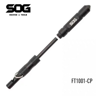 SOG索格 FT1001多功能求生战术笔打火棒求生口哨破窗取火EDC工具