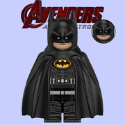 兼容乐高DC正义联盟电影第三方拼装人仔积木GH0175基顿蝙蝠侠玩具