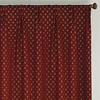 米夫 红色 复古 窗帘 遮光 卧室窗帘 暖色 中式 2023 定制