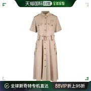 99新未使用香港直邮Miu Miu 缪缪 女士 短袖束带连衣裙 MF523