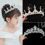 生日女童头饰儿童公主，高端王冠女童发卡发箍小女孩，发饰头箍