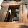 老船木板原木板旧船板桌，面板隔板古船木板材，木料烧水炉盖板