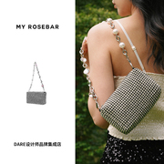 Dare买手店 MYROSEBAR澳洲 满钻包闪亮气质小众原创复古饰品首饰