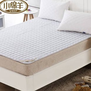 小绵羊家纺 3D透气恒适床垫 加厚保暖防护防滑床垫 1.5m 1.8m