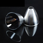 神火手电C8/L6/L10/T10/X5铝杯反光杯手电配件反光罩纯铝反光杯