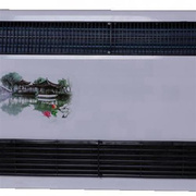 水空调散热器壁挂水暖风机明装风机盘管煤改气煤改电吹风式暖气片