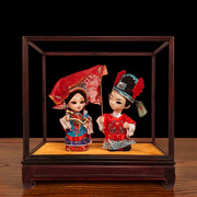 juk3北京京剧绢人娃娃套装手工艺，摆件特色送老外，出国结婚礼物