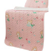 儿童乳胶凉席婴儿床可用透气吸汗幼儿园薄床垫可机洗夏季宝宝凉垫