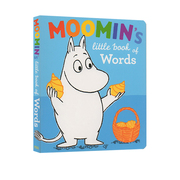 英文原版 姆明系列 Moomin's Little Book of Words 姆明的小单词书 纸板书 小肥肥一族故事书 幼儿园亲子共读