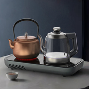 双模智能自动上水烧水煮，茶壶电陶炉抽水煮茶炉玻璃煮水壶功夫茶具