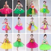 六一儿童演出服可爱女童纱裙，连衣裙幼儿园舞蹈表演服公主裙蓬蓬裙