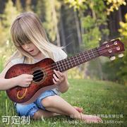 21寸尤克里里乌克丽丽夏威夷四弦琴儿童乐器吉他吉它定制