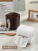 日本进口卷纸筒客厅厨房，创意纸巾盒手纸盒，车载卫生纸盒纸巾卷纸盒