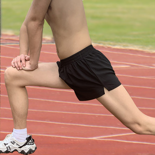 专业马拉松体育生田径短裤，三分裤跑步短裤男运动健身训练速干短裤