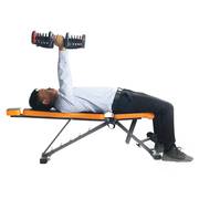 仰卧板哑铃凳多功能仰卧起坐板腹肌健身器材可折叠健身椅卧推