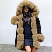 秋冬外套女装棉服2020年羊羔绒内胆外套大衣毛领保暖棉衣