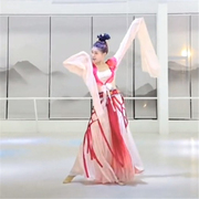 古典舞演出服女盛世，宴歌舞蹈服中国风水袖，汉唐服装大摆裙成人飘逸