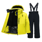 儿童滑雪服套装男女，中大小童户外加厚防水防风，滑雪衣裤专业装备