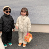 宝宝儿童羽绒服套装女童，2023韩版冬装男童，两件套裤子上衣外套