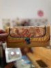 南京云锦 红色海水纹钱包特色 手工艺 民族风 送女友古典创意