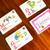 26个英语字母卡片有图英语，字母幼儿童早教卡，启蒙识字英文字母卡