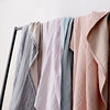 日式素色纯棉床单单件纯色棉纱盖毯单双人纱布毛巾毯儿童空调毯子