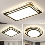 led吸顶灯 2024北欧现代大气长方形客厅灯创意卧室灯节能灯具
